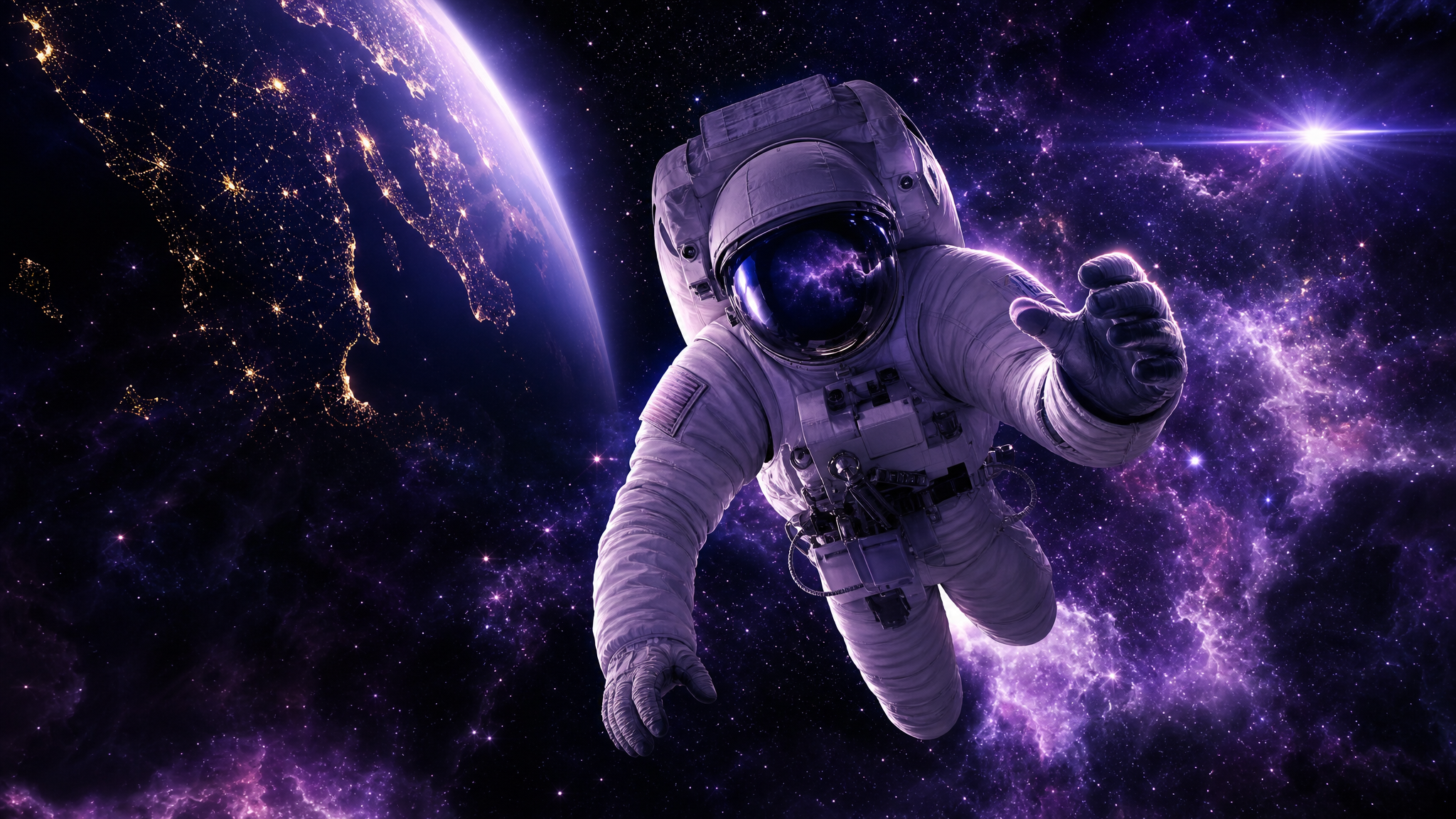 Astronaut AI video